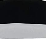 100% Mulberry Silk Pillowcase for Hair and Skin with Hidden Zipper Cotton Underside Standard Size 1pc , Black)(Standard(51X75CM) - Image 2