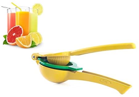 Zolay® Lemon and Lime Squeezer, Manual Citrus Press Juicer High Premium Quality Metal