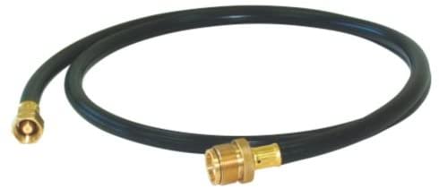 1219970 Accessory Hose with 42802 LH Fitting, Black/Gold, 5 Feet