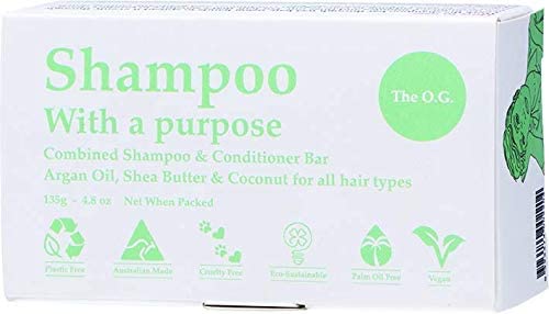 Shampoo & Conditioner Bar for All Hair Types, 135 Grams