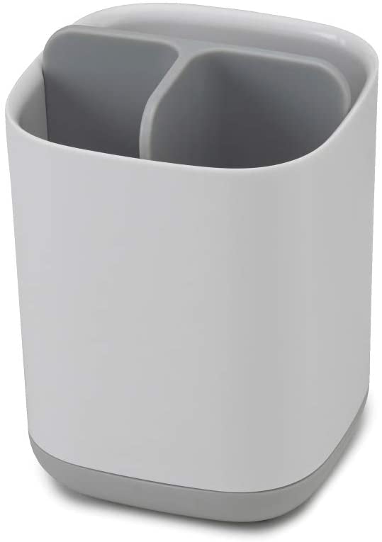 EasyStore Toothbrush Caddy Small Grey/White
