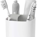 EasyStore Toothbrush Caddy Small Grey/White - Image 2