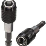 Pack of 3 Pieces 1/4 Inch Hex Shank Magnetic Extension Chuck Adapter Quick Release Bar Socket Screwdriver Bit Holder - Image 2
