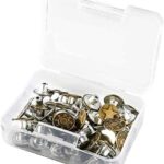 80 Sets 17mm Metal Jeans Button Replacement Kit Fastener Tack Buttons for Denim Jeans Pants Buttons Fix Repair - Image 4