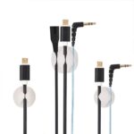 12 Pieces White Cable Clips, Strong 3M Adhesive Desk Wire Management Cable Organizer Wire Holder, Multipurpose Cord Clamps for Cell Phone Chargers/Power Wires/Charging Cables/USB Cords/Audio Cables/Headphones - Image 4