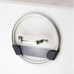 CupboardStore Set of 4 in cupboard pan lid holders Grey - Image 5