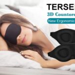 Sleep Mask, Eye Mask, [BONUS Ear Plug] Soft Skin Friendly Pure Natural Memory Foam Padded Shade Cover Sleeping Eye Mask, Sleeping Aid, Blindfold, Blocks Light, Adjustable Strap[2 PACK] - Image 7