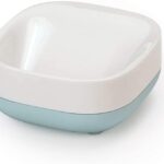 Slim Compact Soap Dish Blue/White