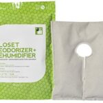 Closet Deodorizer & Dehumidifier w/ Natural Bamboo Charcoal(130 g)