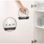 CupboardStore Set of 4 in cupboard pan lid holders Grey - Image 6