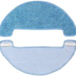 Replacement Wet Dry Vacuum Mop Cloths for Coredy R580 W Robot Vacuum Cleaner, Robotic Vacuum Accessories Mopping Cleaning Cloths, 2PCS