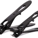 Extra Wide Jaw Opening Nail Clippers for Thick Nails Cutter for Ingrown Toenail Clippers & Fingernails Manicure Set,Pedicure Kit,Men & Women(Black 2PCS) - Image 6