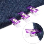 100 Pack Wonder Clips Sewing Clips For Sewing For Crafting Quilting With Tin Box Quilting Quilt Clips - Image 7