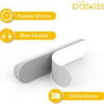 Cable Clips Cord Management Organizer, 3 Packs Adhesive Hooks, Wire Cord Holder Power Cords Charging Accessory Cables, Mouse Cable, PC, Office Home … (Gray)(7 Slots, 5 Slots 3 Slots) - Image 4