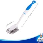 Long Handle Pot and Pan Cleaning Brush Set of 3 - Image 2
