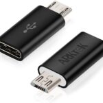 USB C Adapter, Micro USB (Male) to Type C Adapter for Samsung Galaxy S7 / S7 Edge and More, Pack of 2(Female)