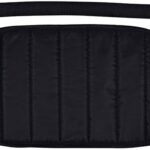 Foot Rest, Portable Travel Footrest Flight Carry On Foot Rest Adjustable Height Foot Rest Travel Accessories Footrests Hammock, Black. - Image 4