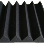 24 Pack Acoustic Foam Panels 2" X 12" X 12" Soundproofing Studio Foam Wedge Tiles Fireproof Ideal for Home & Studio Sound Insulation(24PCS, Black) - Image 2