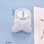 Silicone Butterfly Box Resin Epoxy Mold Jewelry Storage Box Casting Molds Candle Holder Succulents Pot Egg Powder Puff Stand Beauty Sponge Blender Holder Mould Craft DIY Tool Home Decor - Image 4