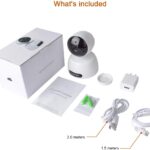 Home Security Camera 1080P HD WiFi IP Camera Wireless Surveillance Camera System Great As A Baby/Pet Monitor with Two Way Audio Remote Indoor Night Vision and Motion Detection Alerts - Image 5