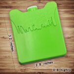 Ice Packs for Lunch Box Kids, Reusable Long Lasting Small Ice Packs for Lunch, Freezer Blocks for Coolers, Personalized Lunchbox Cold Pack for Kids, Keep Food Fresh 8 PCS - Image 4