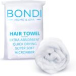 Microfibre Hair Towel Wrap for Women Super Absorbent, Fast Drying, Large & Soft, Perfect for Long or Curly Hair