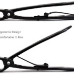 Extra Wide Jaw Opening Nail Clippers for Thick Nails Cutter for Ingrown Toenail Clippers & Fingernails Manicure Set,Pedicure Kit,Men & Women(Black 2PCS) - Image 4