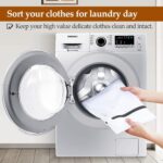 7 Pack Mesh Laundry Bags, 1 Extra Large &2 Large &2 Medium & 2 Bra Bags, Washing Machine Wash Bags, Lingerie Wash Bags for Delicate Clothes with Premium Zipper Lock - Image 6