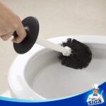Toilet Bowl Brush and Holder for Bathroom, Black, 1 Pack - Image 5