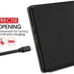 Slimshell Case Cover for All New Kindle Paperwhite 10th Generation 2018 , Smart Shell Cover with Auto Sleep/Wake for Amazon Kindle Paperwhite 10th Black - Image 5