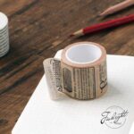 6 Rolls Washi Tape Journal Paper Tape Gothic Decoration Scrapbooking Sticker Label Masking Tapes - Image 4