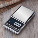 Digital Precision Gram Scale, 0.001oz/0.01g 500g Mini Pocket Scale, Portable Electronic Weight Jewelry Scales, Tare, Auto Off, Stainless Steel, White Backlit Display(Battery Included) - Image 4
