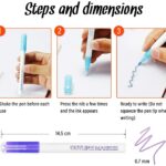 Double line Outline Pen Metallic Marker Pen 0.7mm Nylon Tip Colored Art Pen Set Highlighter Pen 12pcs Drawing Painting Pen Journal Pens for Kids Artist Greeting Card DIY Gift - Image 5
