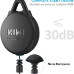 VR Cable Management, 6 Packs Retractable Ceiling Pulley System for Valve Index/HTC Vive/HTC Vive Pro/Oculus Rift S/PS VR/Microsoft MR/Samsung Odyssey VR Accessories(Black)[Pro Version] - Image 3