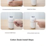 Air Humidifier, 300ml USB Desk Humidifiers, Car Diffuser, Whisper Quiet Operation, Night Light Function, Two Spray Modes,Auto Shut Off for Bedroom, Babies Room, Office, Home - Image 7