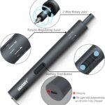 Electric Screwdriver, Adjustable 8 Speed Torque Rechargeable 18 in 1 Multi Function Magnetic Precision Power Screwdriver Repair Tool Kit for iPhone, Watch, Laptop, Cordless Screwdriver - Image 2