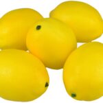 Fake Fruit Home House Kitchen Party Decoration Artificial Lifelike Simulation Yellow Lemon 10pcs Set - Image 4