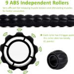 Muscle Roller Stick Back Leg Calf Massage Sticks for Athletes, Massager Tool for Reducing Muscle Soreness, Loosing Tightness and Soothing Cramps - Image 3