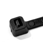 100 Pack Cable Ties, 100mm x 2.5mm Strong Nylon Zip Ties Wraps, Black - Image 3