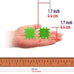 Educational Interlocking STEM Building Blocks 150 Pieces. Build Toy Accessories, Cubes, Shapes and More for ages 3 Year and Up - Image 5