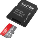 Ultra 128GB Micro SDXC UHS I Card with Adapter Â  100MB/s U1 A1 SDSQUAR 128G GN6MA, Black - Image 4