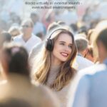 Active Noise Cancelling Headphones, Bluetooth Headphones Over Ear Wireless Headphones, 40H Playtime, USB C Fast Charging, aptX Codec Hi Fi Audio Sound, CVC 8.0 Mic for TV PC Cellphone, Suitable for Online Class and Meeting[Upgraded 085] - Image 2