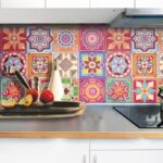 GSS Designs 12 PC Pack 6x6 Inch Backsplash Tile Stickers Wall Tile Decals Peel and Stick Stairs Stickers Home Furniture Decor. (TS12 002)(15x15cm) - Image 2
