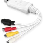 VGB300 External USB Video Capture Card Transfer VHS Home Videos to PC/Mac and Windows Compatible/S Video and Composite in/Capture Xbox 360 and PS3 Gameplay