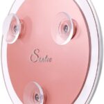15X Magnifying Mirror with 3 Mounting Suction Cups Used for Precise Makeup Application Eyebrows/Tweezing Blackhead/Blemish Removal Bathroom/Travel Makeup Mirror (Rose Gold)(6 inches Round) - Image 6