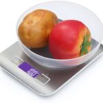 Digital Kitchen Scale Multifunction Food Scale, Max.11 lb 5 kg, Silver, Stainless Steel(18x14cm) - Image 6