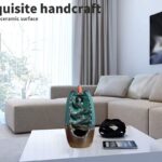 Incense Burner Waterfall Backflow Smoke Mountain Ceramic Cone Holder + 10 Cones - Image 7