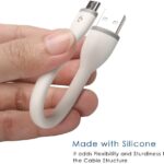 Short Micro USB Cable 2 Pack Micro USB to USB Cable Micro USB Lead Sync Data Cord for Android Samsung, HTC, Sony, Nexus, LG, Huawei and More(15cm / 0.5ft) - Image 7