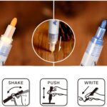 Acrylic Paint Marker Pens Set of 12 Reversible Tip Colored Artist Gold Marker Coloring Pen for Rock Painting Mug Design Ceramic Glass Metal Wood Fabric Canvas DIY Craft - Image 5