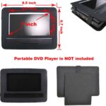 DVD Player Car Holder Car Headrest Mount Holder for 7 Inch Swivel & Flip Portable DVD Player(Not Including DVD Player) - Image 3